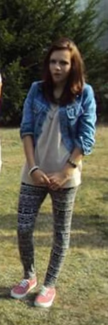Gina als Jugendliche
